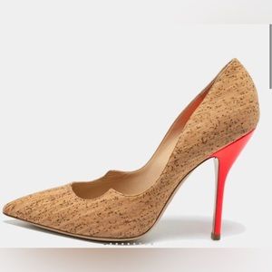NWOT PAUL ANDREW Zenadia cork pump size 38.5 /8